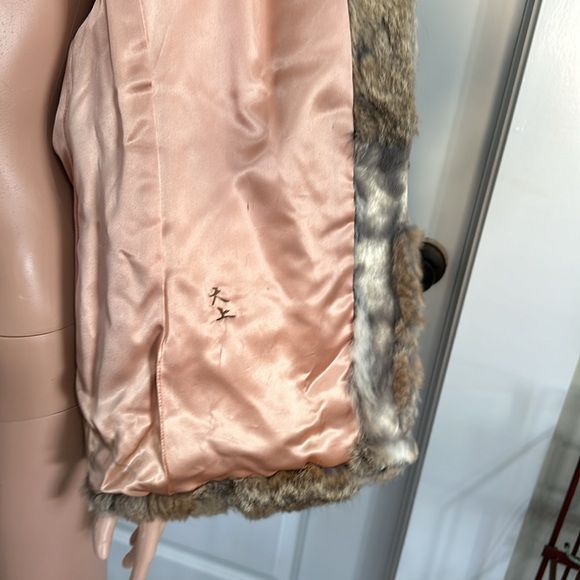 Vintage Mongolian Rabbit Fur Coat *Read Carefully* - Picture 4 of 10